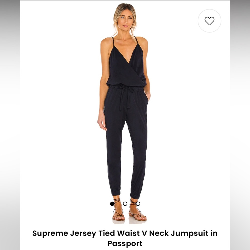 Bobi Jumpsuit in navy blue